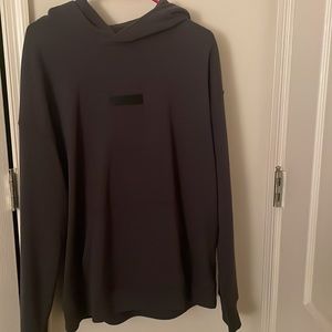 Gray Abercrombie & Fitch fleece sweater